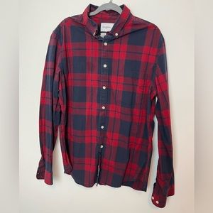 Y. Men’s Goodfellow Plaid Button Down Shirt